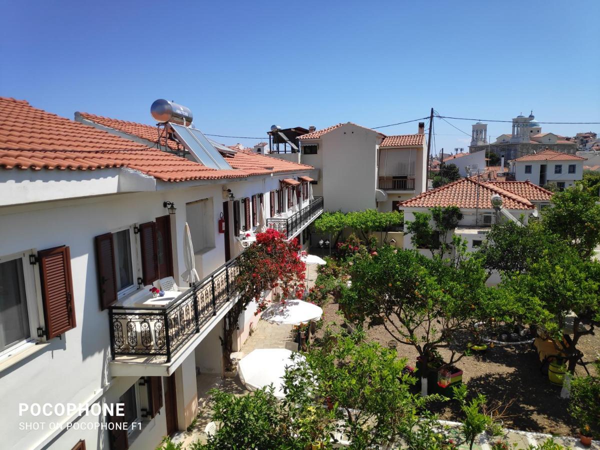 Katerina Apartments Kokkari Bagian luar foto