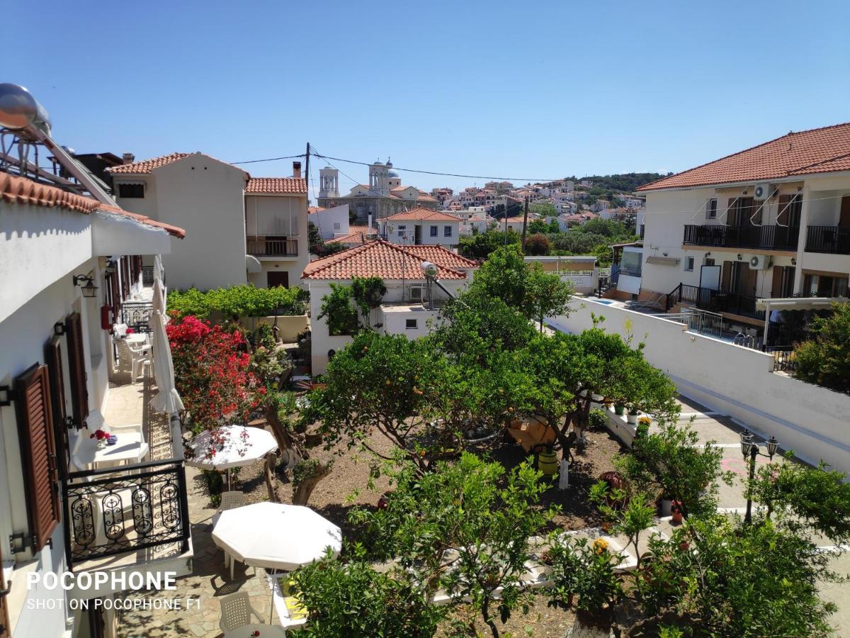 Katerina Apartments Kokkari Bagian luar foto
